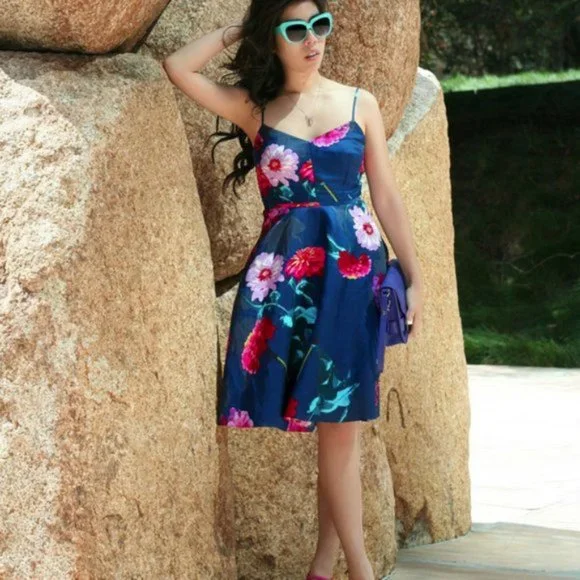 Banana Republic | Dresses | Banana Republic Pop Pink Blue Floral Dress | Poshmark Banana Republic | Dresses | Banana Republic Pop Pink Blue Floral Dress | Poshmark